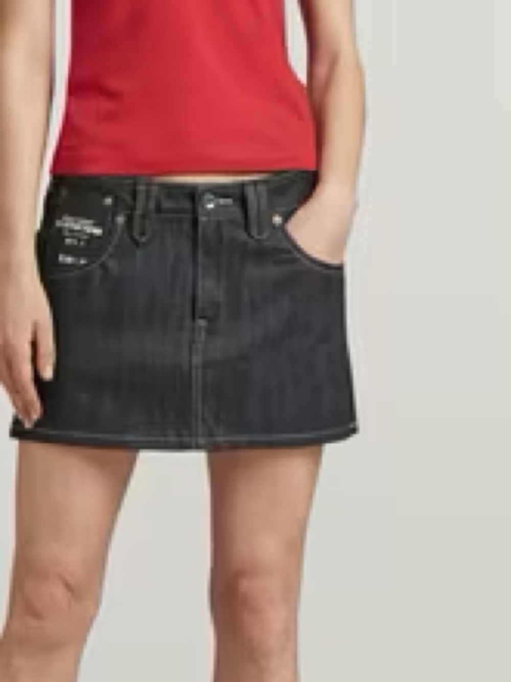 G-STAR RAW women’s Y2K Denim Mini Skirt